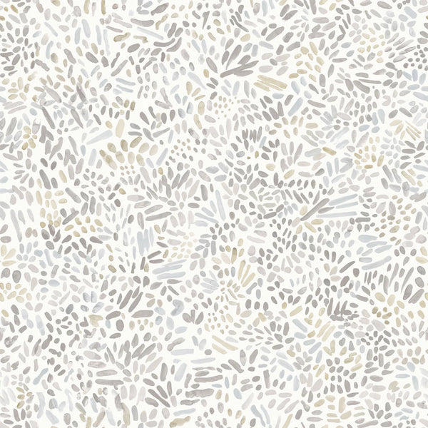 Brushstroke Garden Peel + Stick Removable Wallpaper