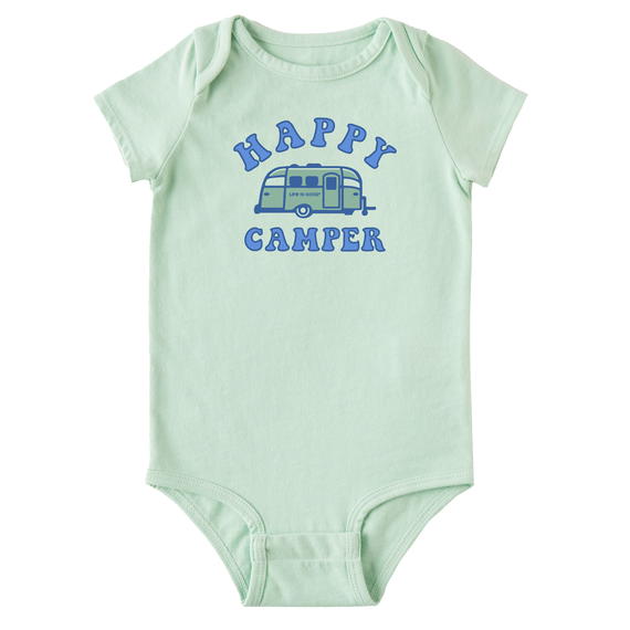 Airstream Happy Camper Baby Onesie by Life is Good