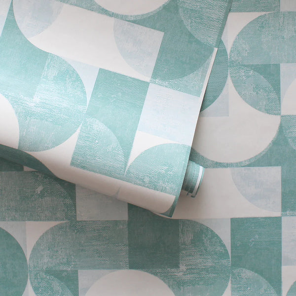 Composed Shapes Peel + Stick Removable Wallpaper