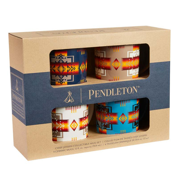 4-Piece Mug Set by Pendleton Wool Mills