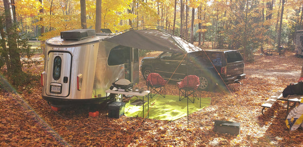 Basecamp Complete MoonShade Awning Bundle with Keder Rail Anchors