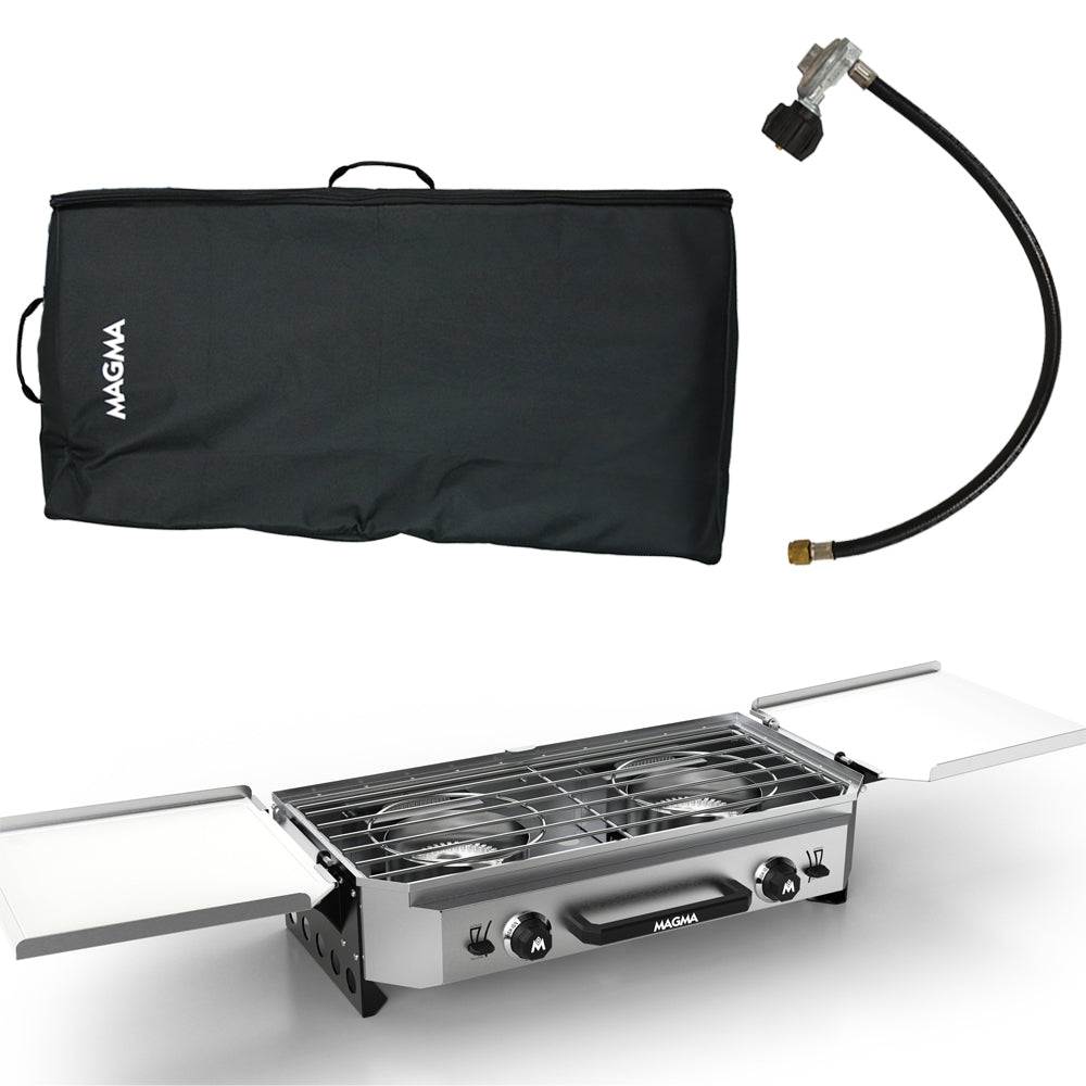 Magma Crossover Single Burner Firebox with Griddle Top