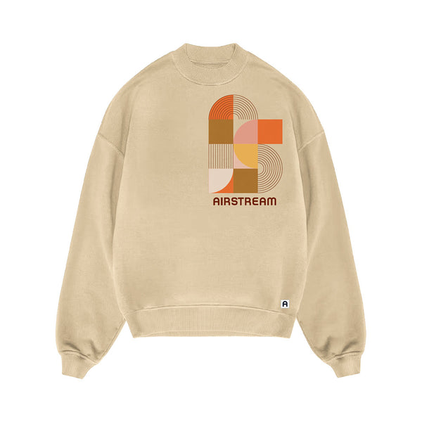 Airstream Dreamer Retro Print Crew Sweatshirt