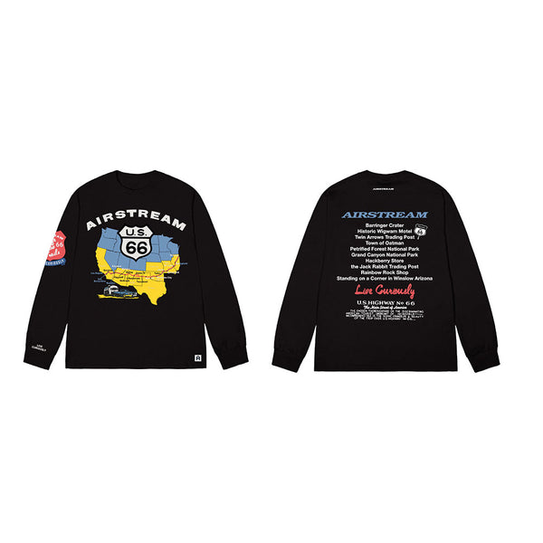 Airstream Dreamer Route 66 Long Sleeve T-Shirt