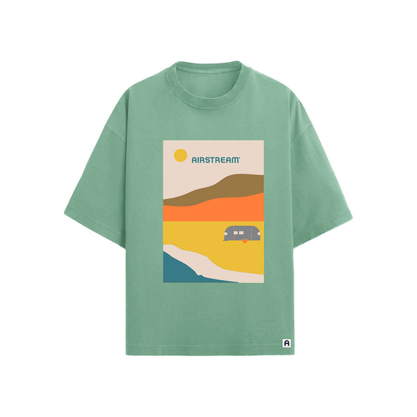 Airstream Dreamer Beach Scene T-Shirt