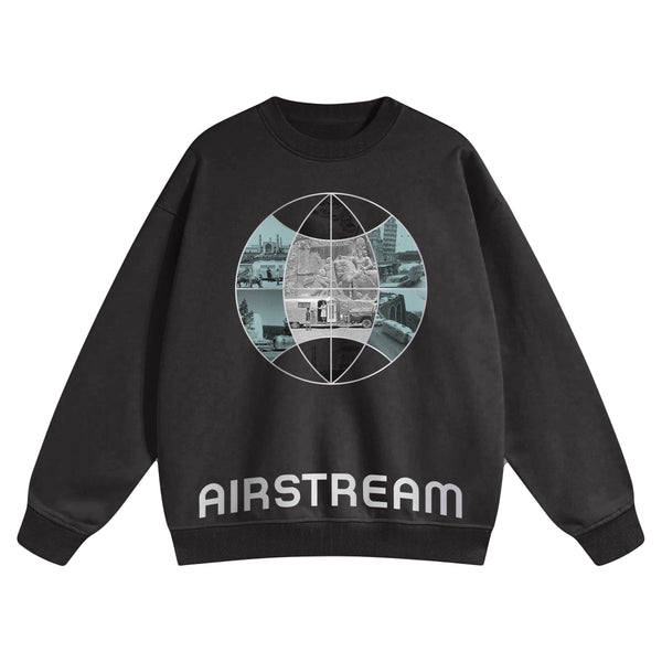 Airstream Dreamer Vintage Globe Sweatshirt