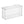 A clear plastic storage box with a slatted lid, shown on a plain white background.