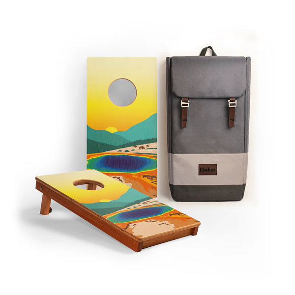 National Parks Travel Size Cornhole Boards by Elakai