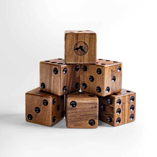 Giant Wood Dice by Elakai