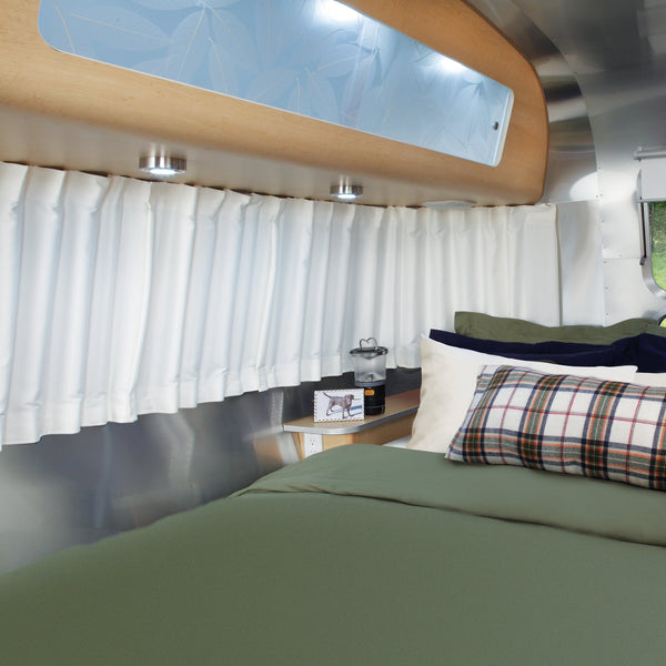 Airstream Solid Custom Curtains for Eddie Bauer Travel Trailers