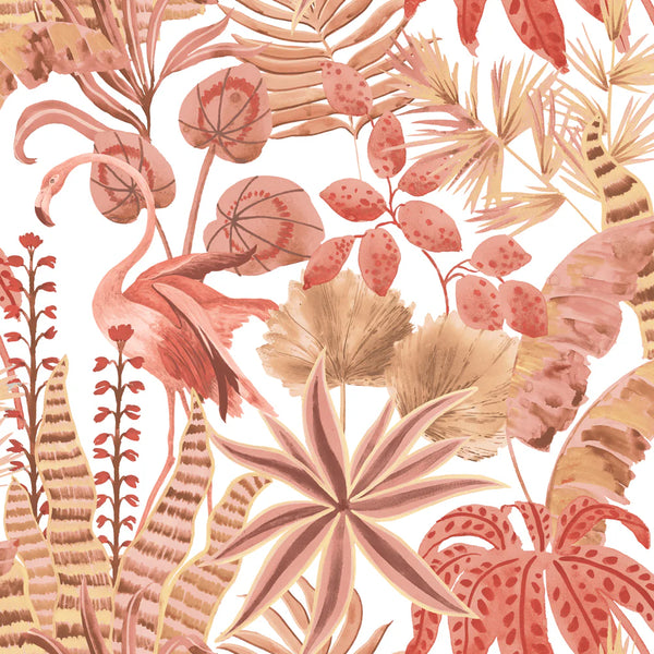 Flamingo Daydream Peel + Stick Removable Wallpaper