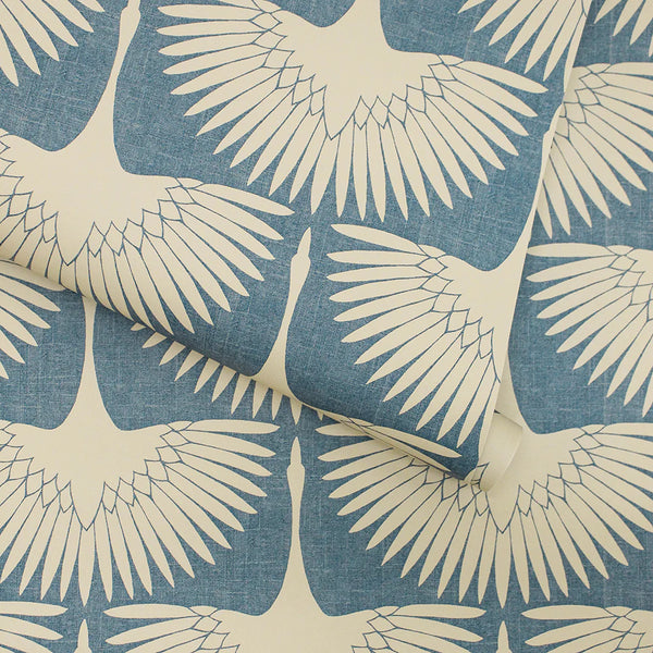 Feather Flock Peel + Stick Removable Wallpaper