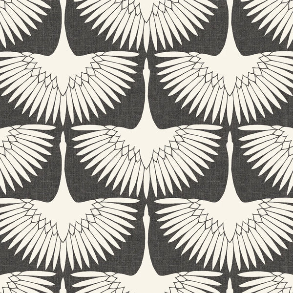 Feather Flock Peel + Stick Removable Wallpaper
