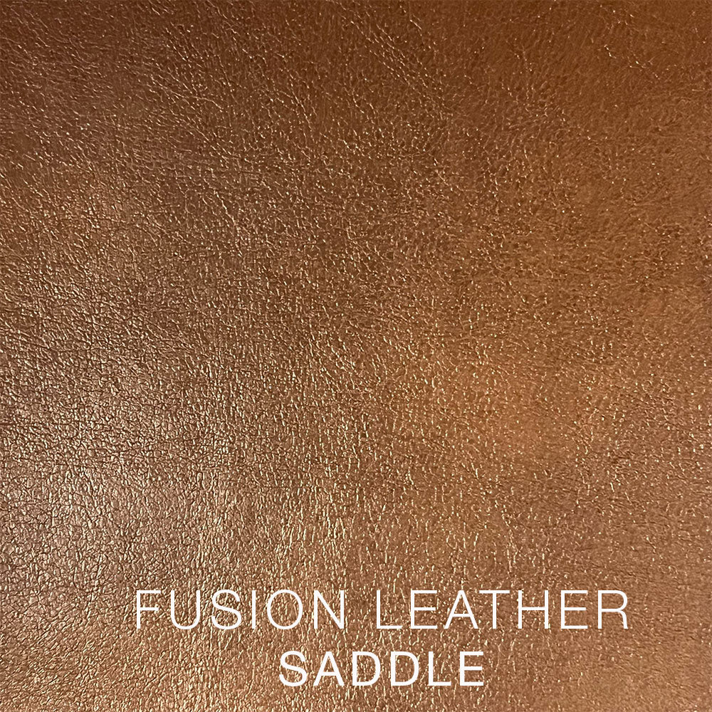 #Fabric Option_Fusion Leather: Saddle