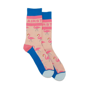 Flamingo-Athletic-Crew-Socks