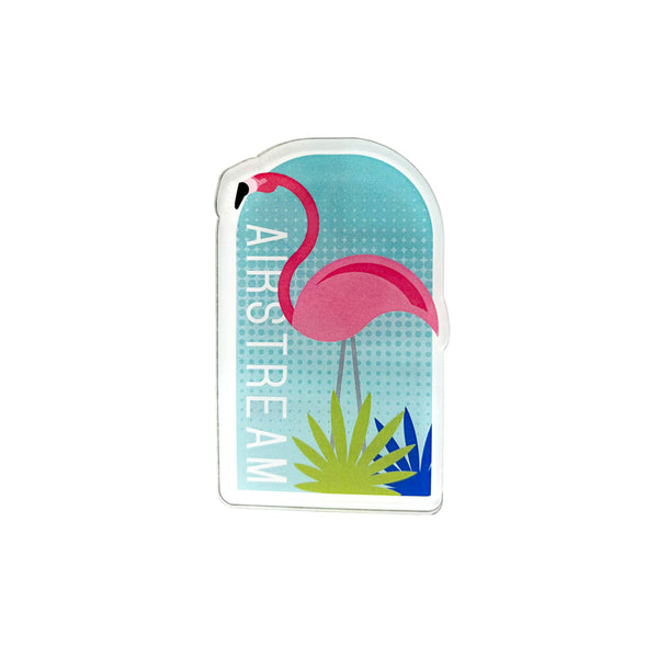 Airstream Tropical Flamingo Magnet