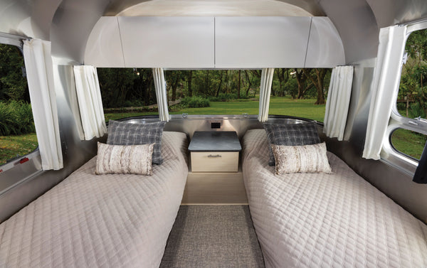 Airstream Solid Custom Curtains for Flying Cloud Trailers