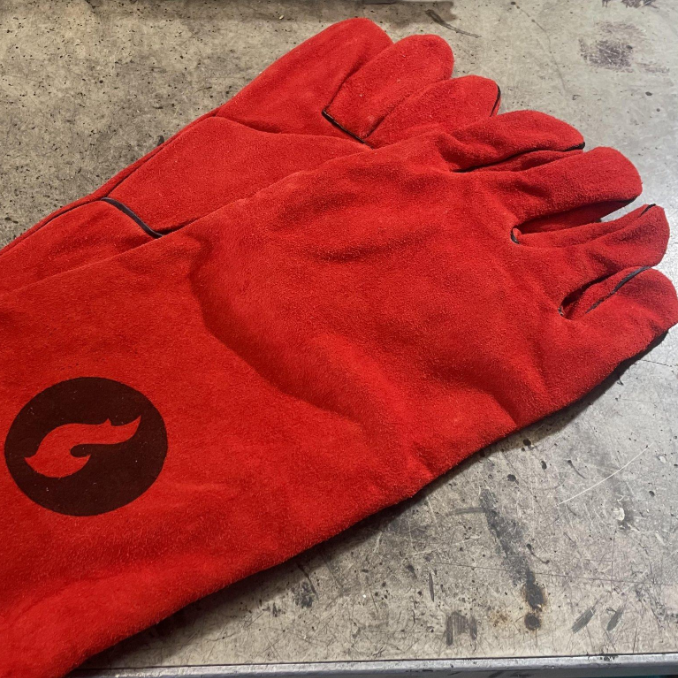 Guy Montage Gloves flat
