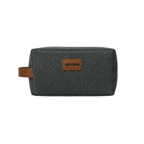 Heathered toiletry bag