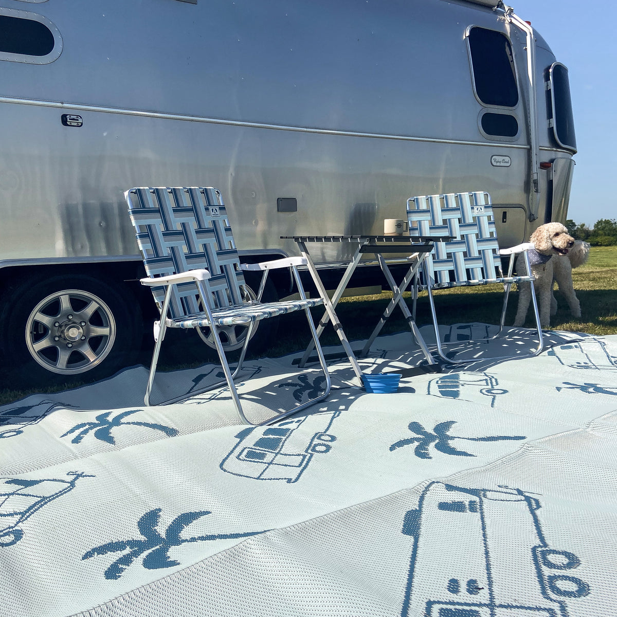 Airstream x Kuma Travel Trailer Outdoor Mat – Airstream Supply Company