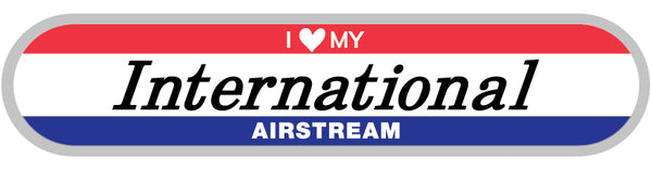 I Love My Airstream Bumper Stickers
