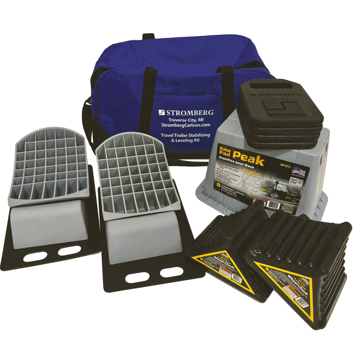 Airstream Travel Trailer Stabilizing + Leveling Kit – Airstream Supply ...