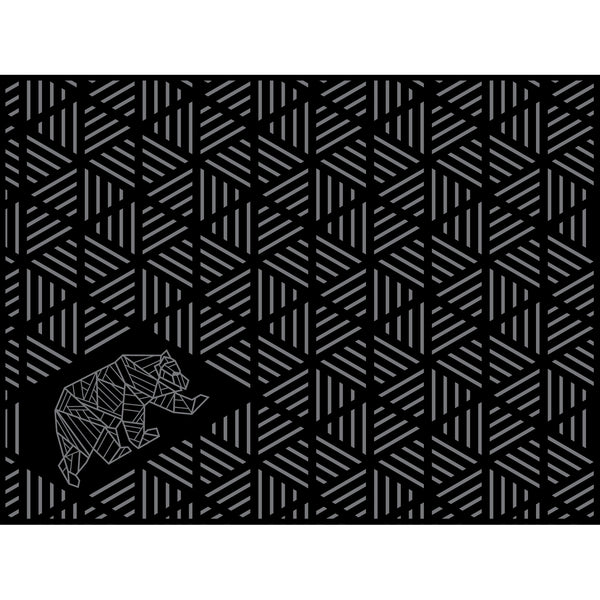 Striped Peaks Outdoor Mat by KUMA