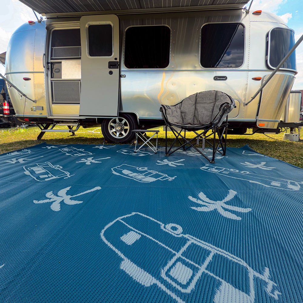airstream camper Airstream x Kuma Travel Trailer Outdoor Mat – Airstream Supply Company