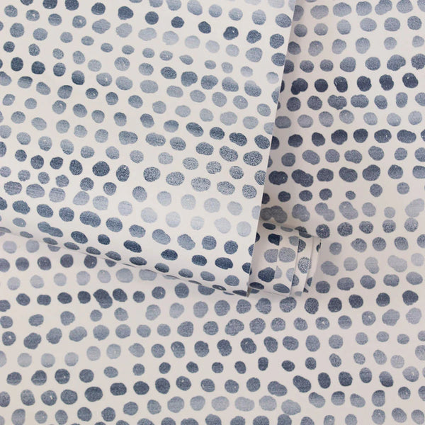 Moire Dots Peel + Stick Removable Wallpaper