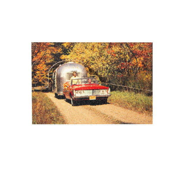 Ardean Miller Airstream Photo Wood Magnets