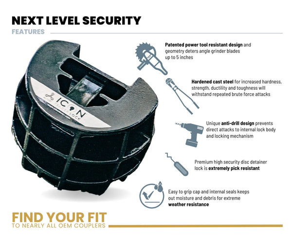 Altor ICON™ Power Tool Resistant Lock
