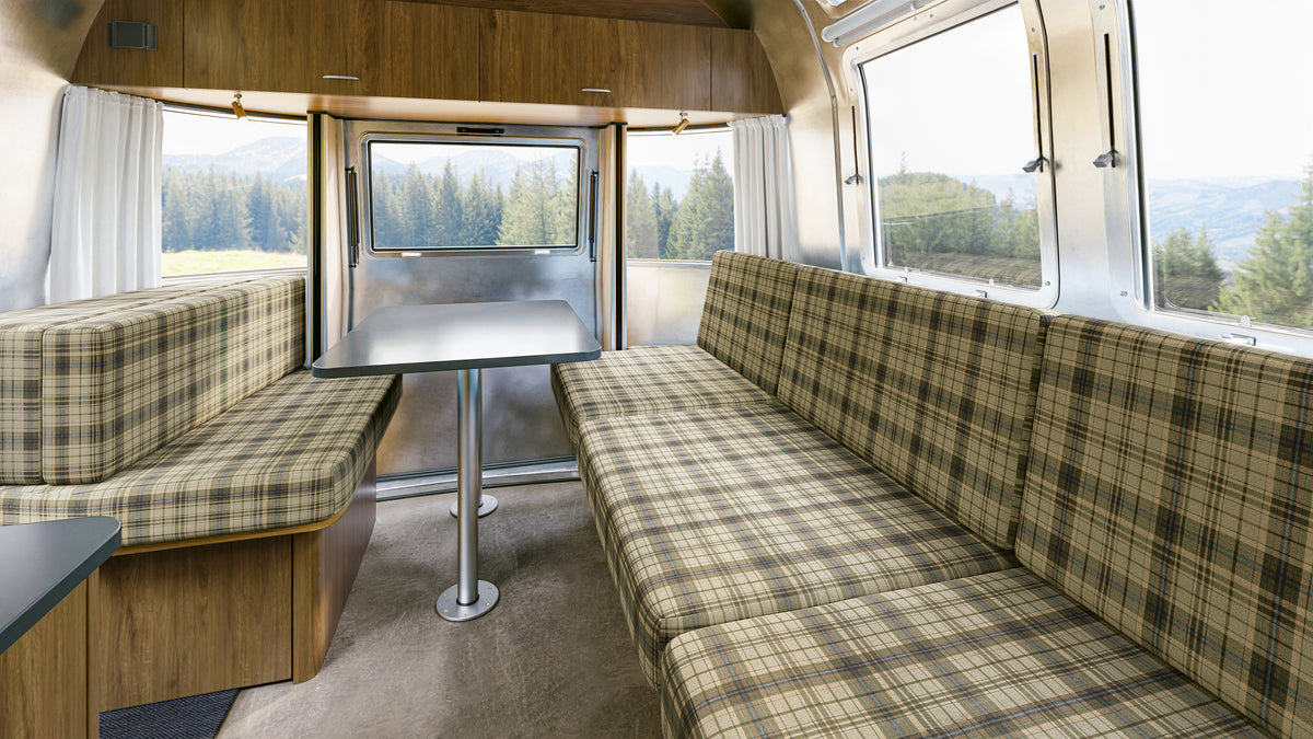 #Fabric Option_Nomad Plaid: Pebble