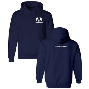 Airstream Trailer A Live Riveted Unisex Midweight Hoodie