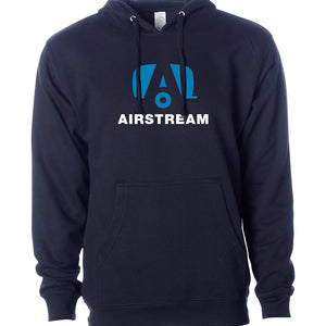 Airstream Trailer A Chest Unisex Midweight Hoodie