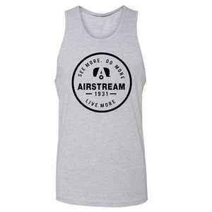 Airstream 1931 Trailer A Circle See More. Do More. Live More. Unisex Tank Top
