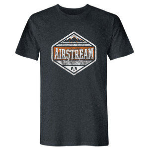 Airstream Adventure Trailer A Badge Unisex Crew Neck T-Shirt