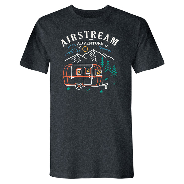 Airstream Adventure Trailer t-shirt dark grey