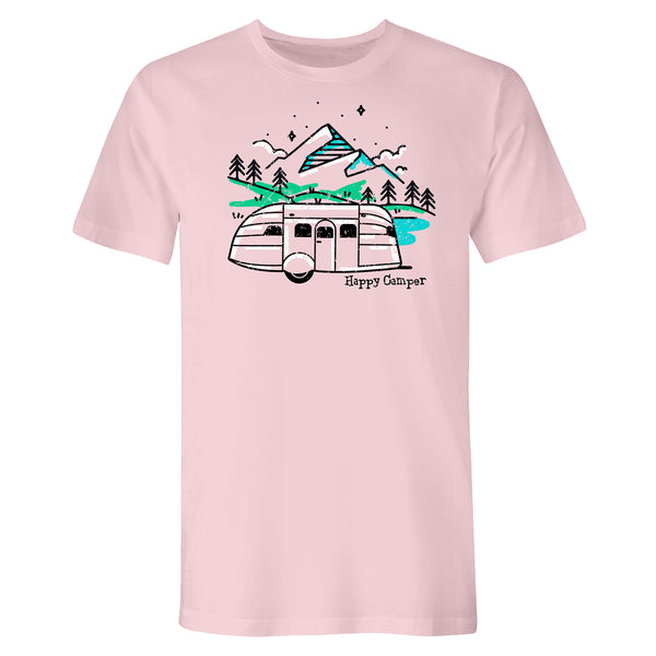 Airstream Vintage Happy Camper Unisex T-Shirt