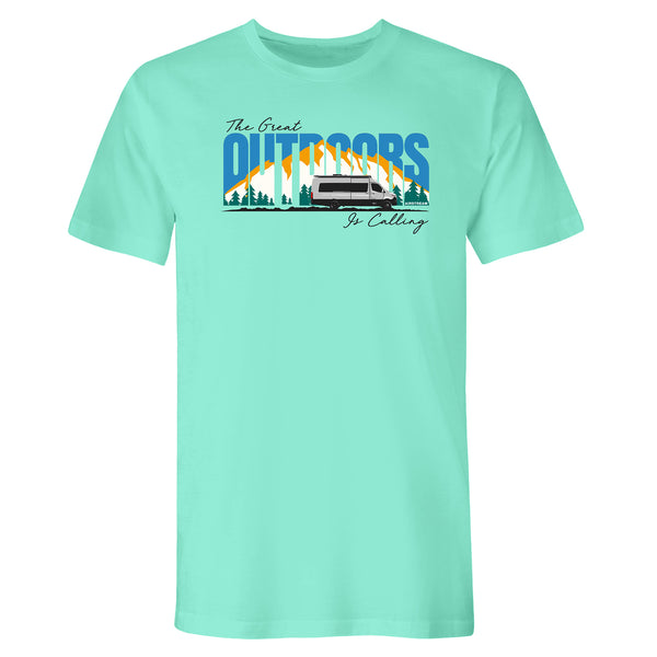 Airstream Touring Coach the Great Outdoors Unisex T-Shirt