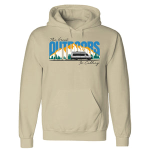 Airstream Touring Coach the Great Outdoors Unisex Hoodie