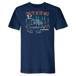 Airstream Find Me in The Wild Unisex T-Shirt