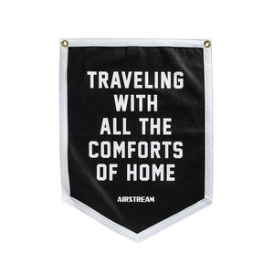 Airstream Traveling With Comforts of Home Camp Flag