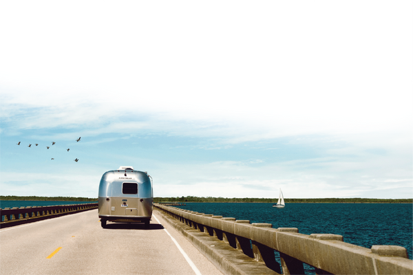 Airstream Travel Trailer Picturesque Postcards