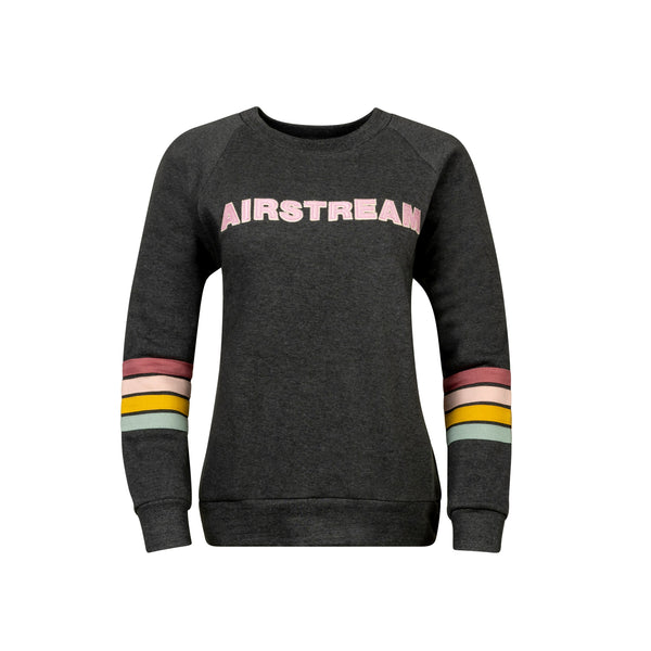 Airstream Retro Arm Stripe Women's Sweatshirt