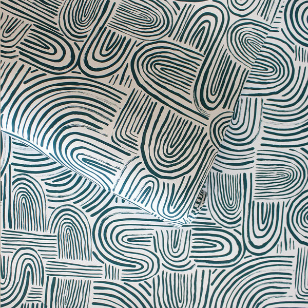 Swell Peel + Stick Removable Wallpaper