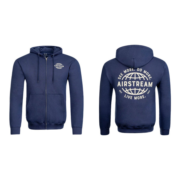 Airstream See More Do More Zip Up Hoodie