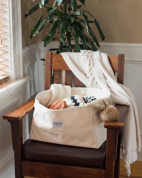 Small Canvas Storage Bins