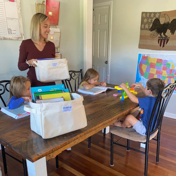 Small Canvas Storage Bins