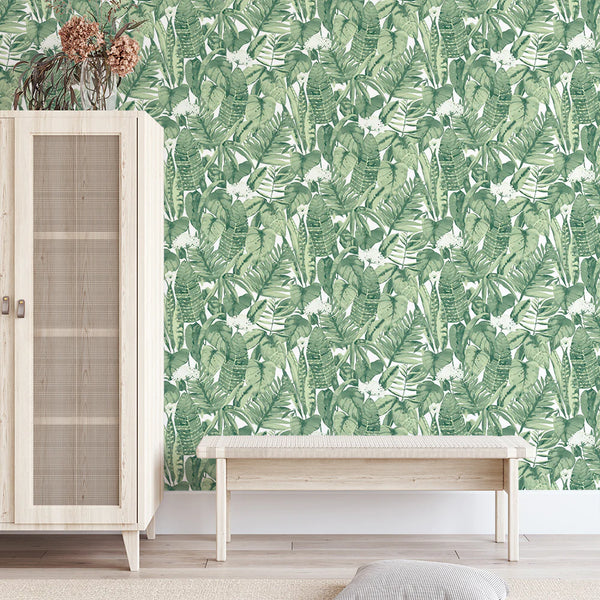 Tropical Peel + Stick Removable Wallpaper