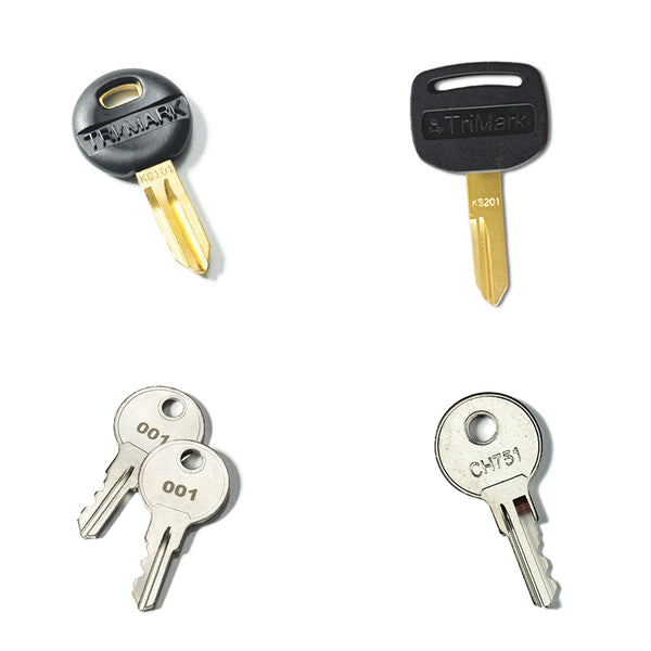 Airstream Replacement Pre-Cut Key Bundle for Flying Cloud Travel Trailers